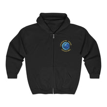 Load image into Gallery viewer, Unisex Laughing Moon  Full Zip Hooded Sweatshirt