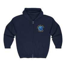 Load image into Gallery viewer, Unisex Laughing Moon  Full Zip Hooded Sweatshirt