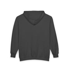 Load image into Gallery viewer, Unisex Laughing Moon Logo Full Zip Hooded Sweatshirt