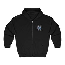 Load image into Gallery viewer, Unisex Laughing Moon  Full Zip Hooded Sweatshirt