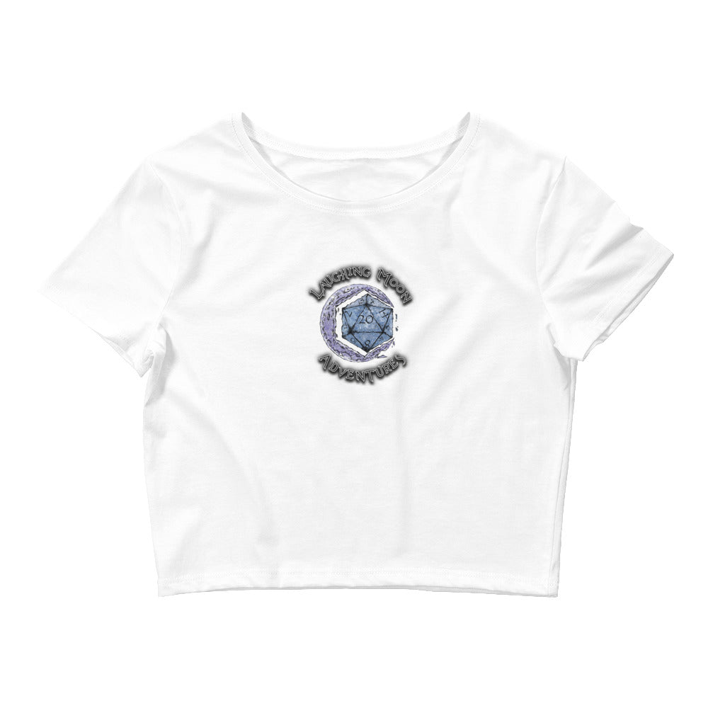 Women’s Laughing Moon Crop Tee